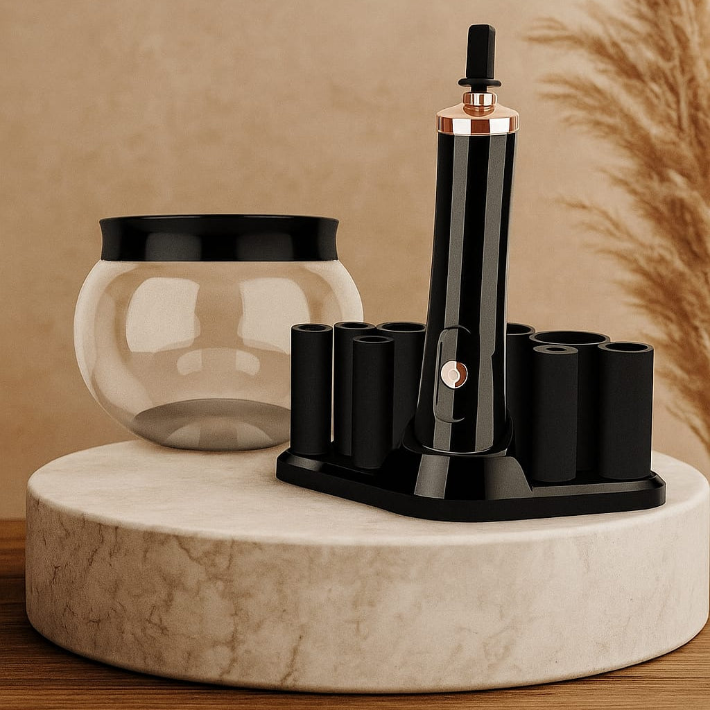 Electric Scrubber Makeup Brush Tool Automatic Cleaner