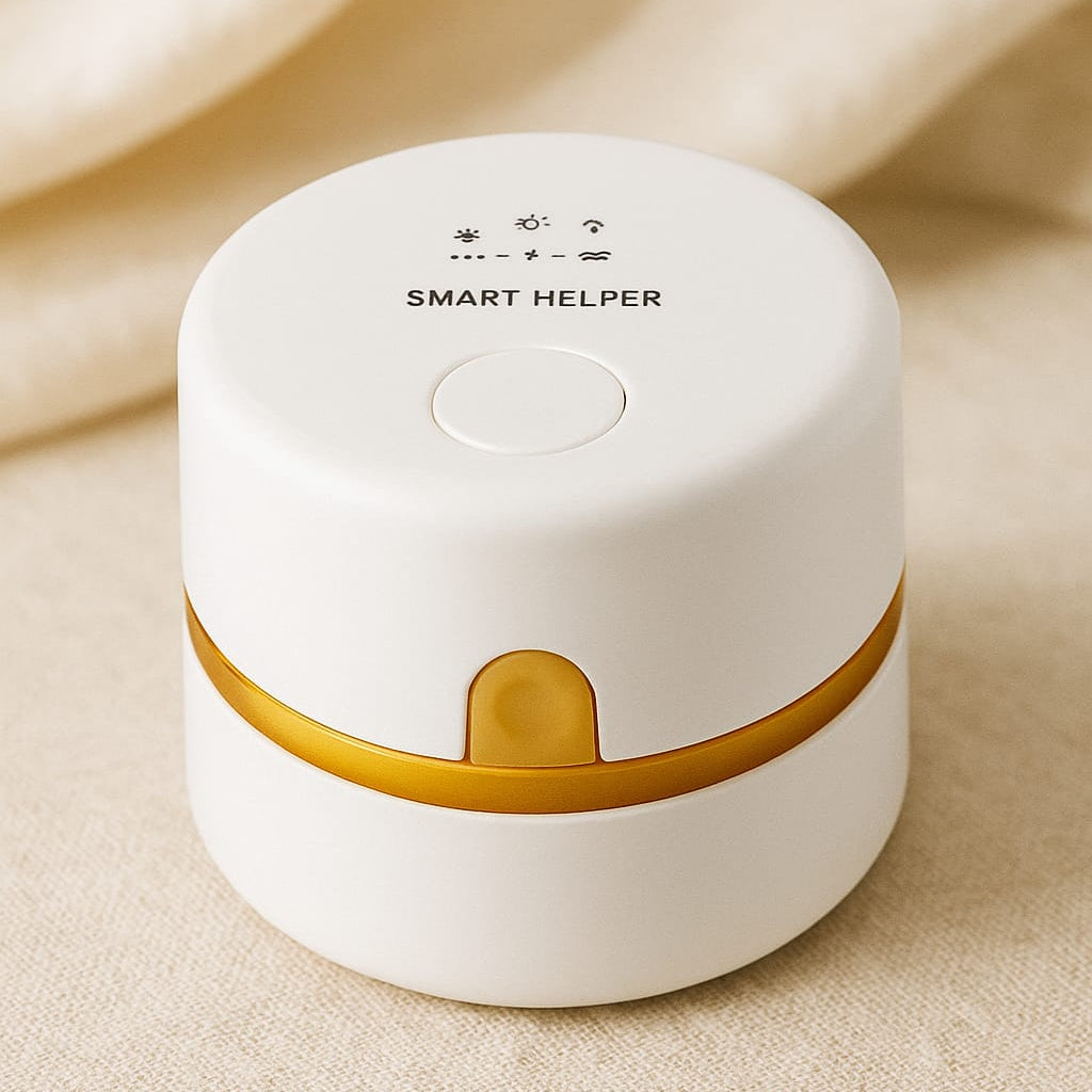 Portable Makeup Table Cleaner Cordless Suck Rubber Scraps